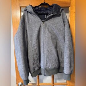 Tommy Hilfiger Charcoal Bomber Jacket